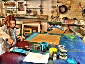 Atelier enfants Art/ Design/ Développement Durable à La Nouvelle Mine.